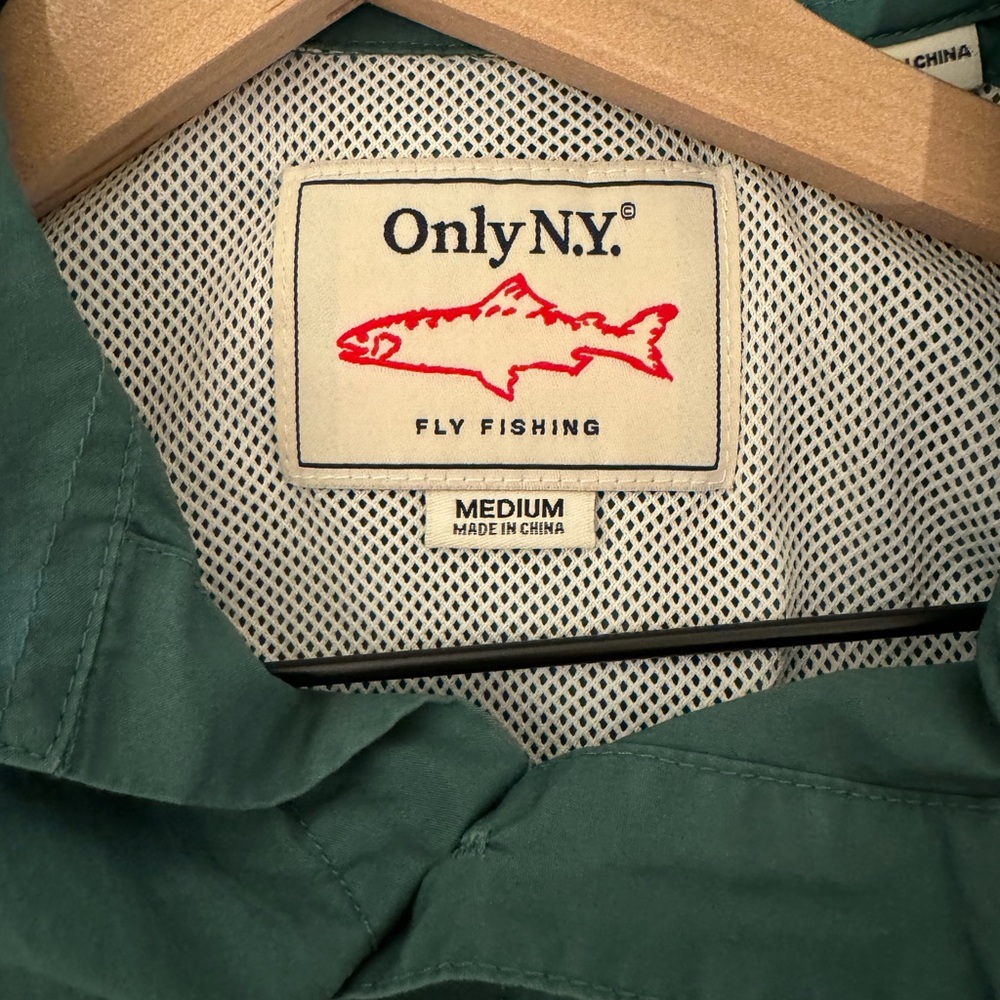 ONLY NY Fly fishing shirt